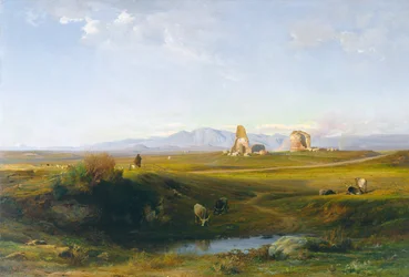 Ein Blick auf die römische Landschaft, 1848